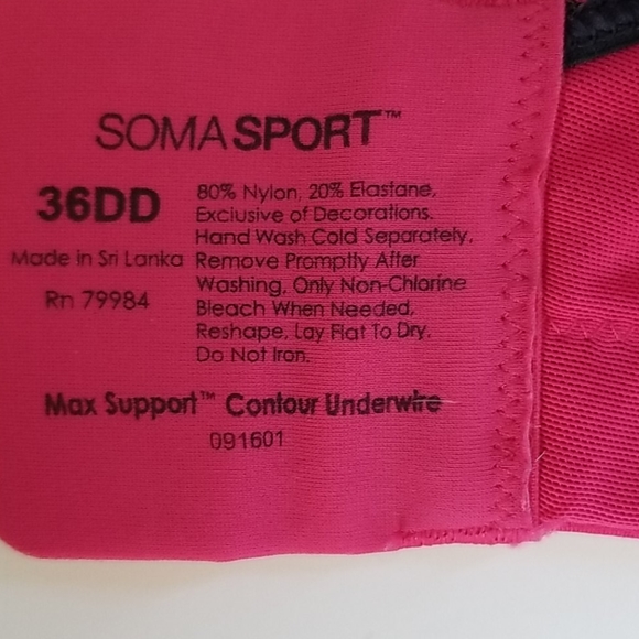 Soma Sport Max Support Sports Bra - Picture 7 of 7